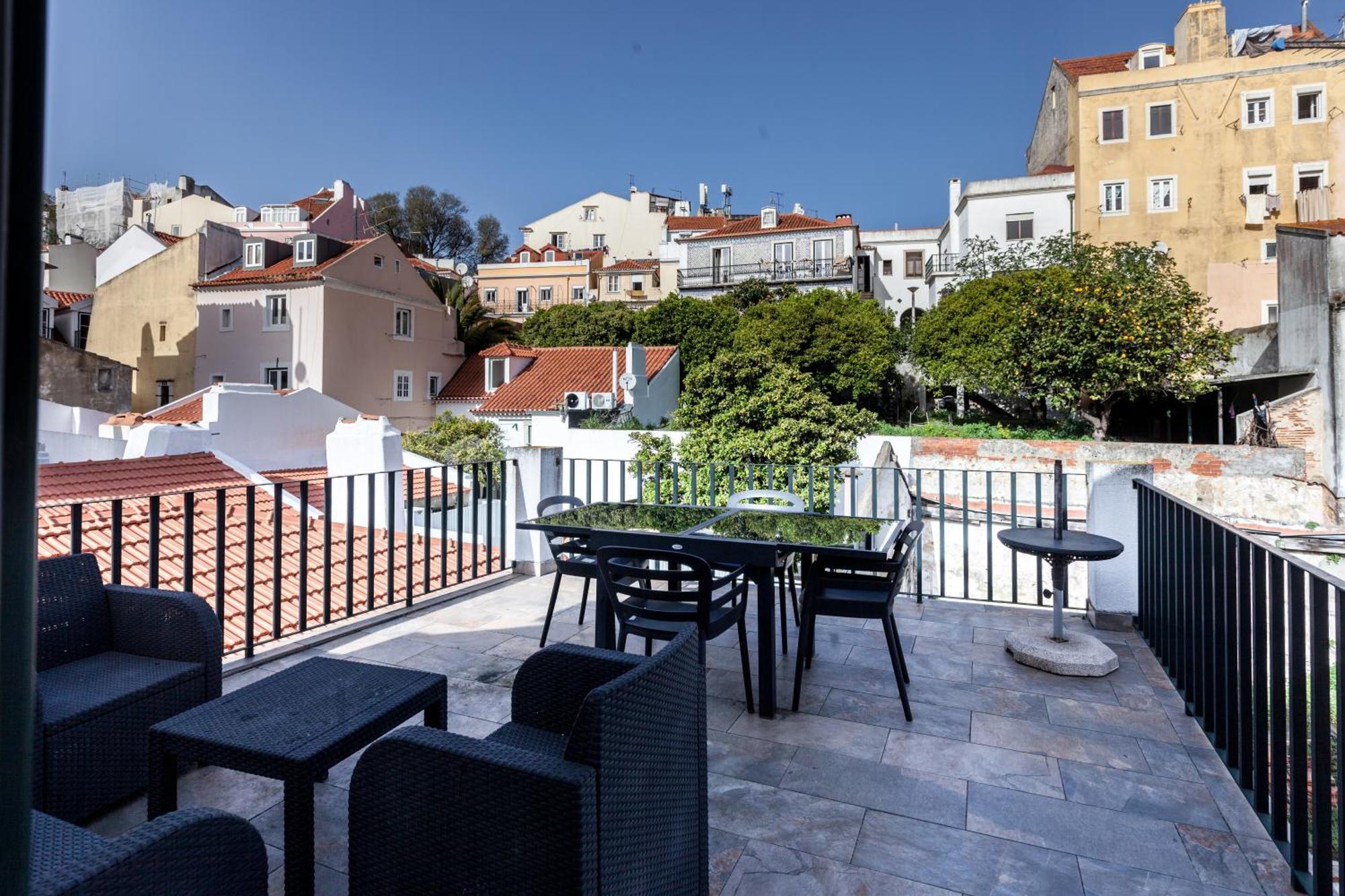 Apartament Flh Portas Do Sol Duplex With Terrace Lizbona Zewnętrze zdjęcie